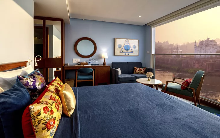 2-Bett Oberdeck vorn, Infinity-Balkon, ca. 25 m²