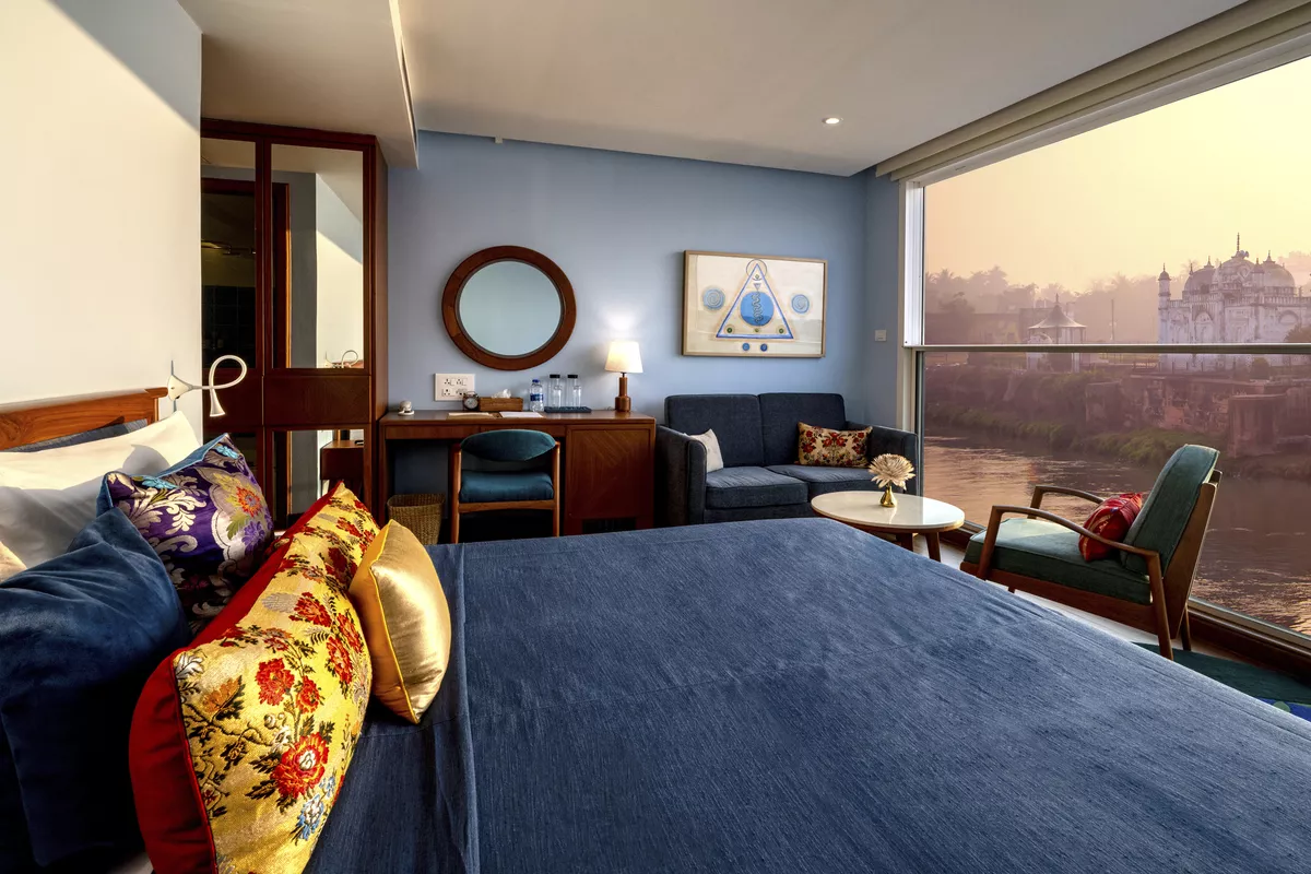 2-Bett Oberdeck vorn, Infinity-Balkon, ca. 25 m²