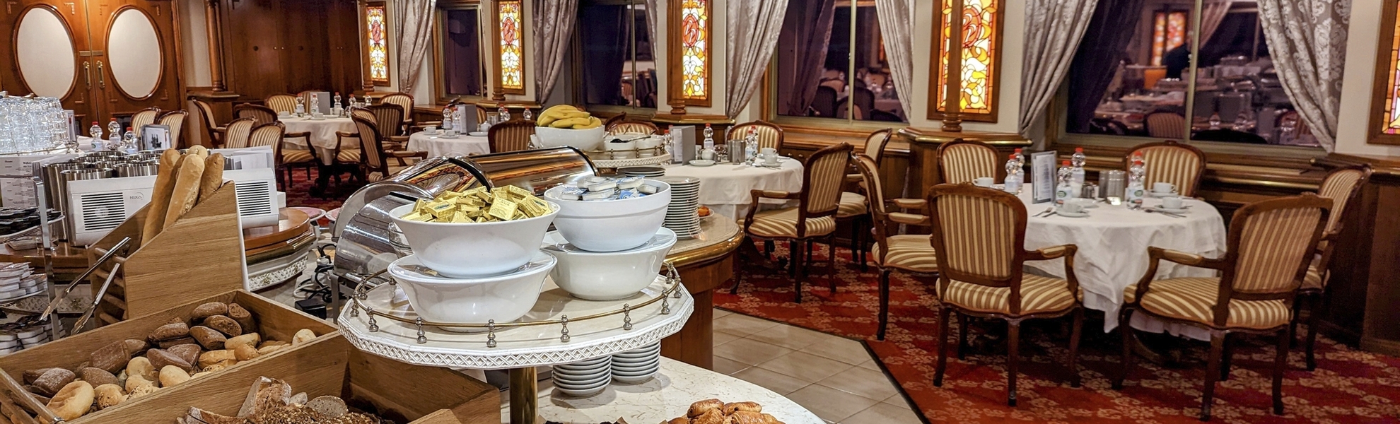 Buffet im Restaurant