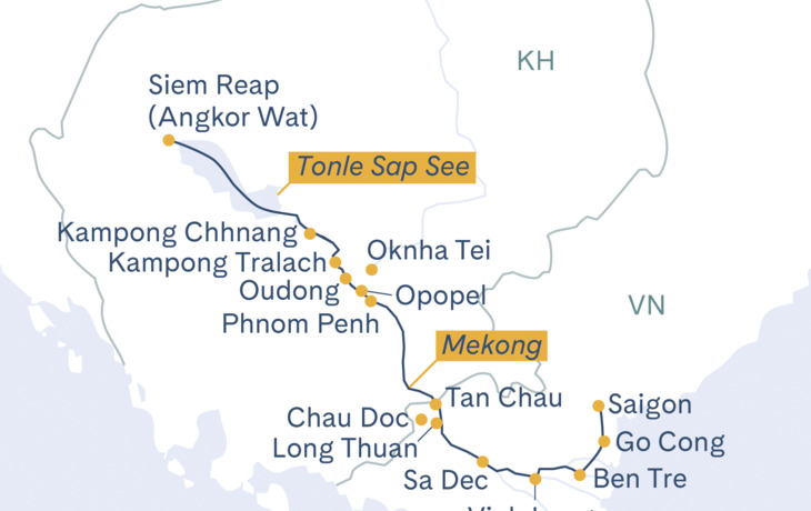 Typisches Haus auf dem Tonle Sap See, Kambodscha - © Lukasz Janyst - stock.adobe.com