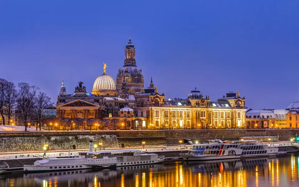 Dresdner Skyline im Winter - © Photography by mije shots