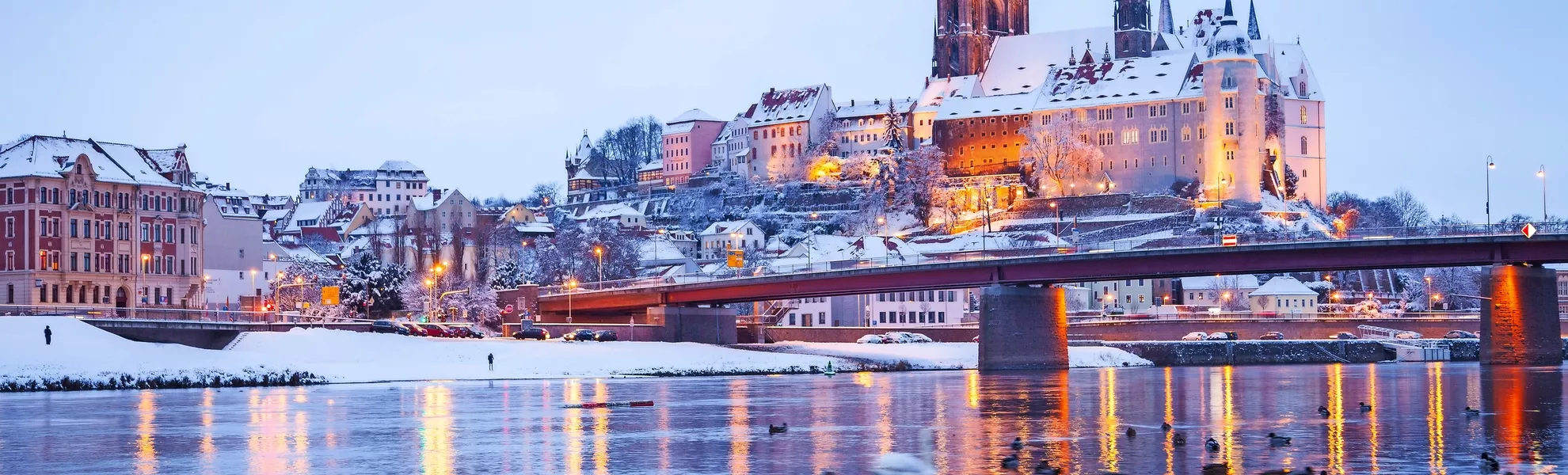 Meißen an der Elbe im Winter - © Daniel Bahrmann - stock.adobe.com Meißen an der Elbe im Winter - © Daniel Bahrmann - stock.adobe.com