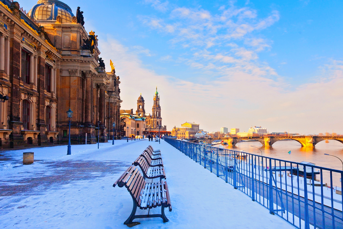 Dresden im Winter, Deutschland - © santosha57 - stock.adobe.com