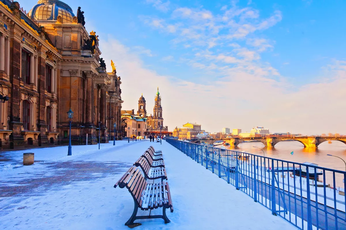 Dresden im Winter, Deutschland - © santosha57 - stock.adobe.com