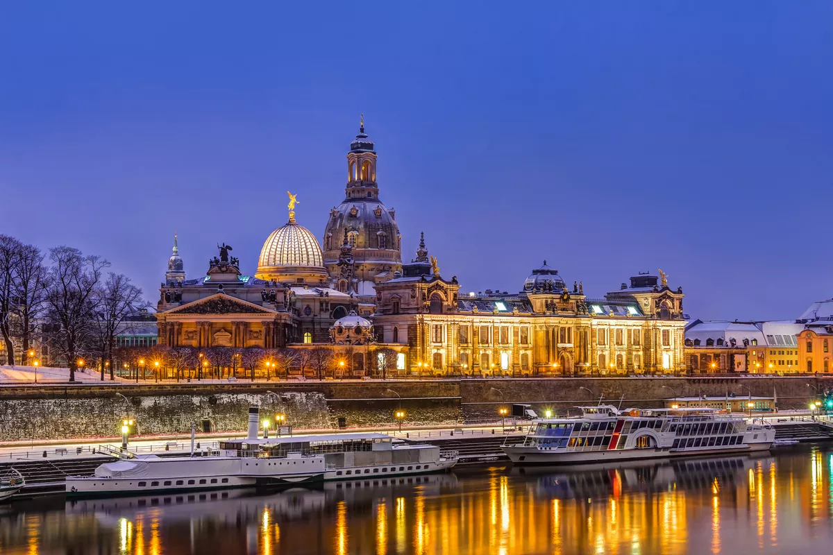 Dresdner Skyline im Winter - © Photography by mije shots