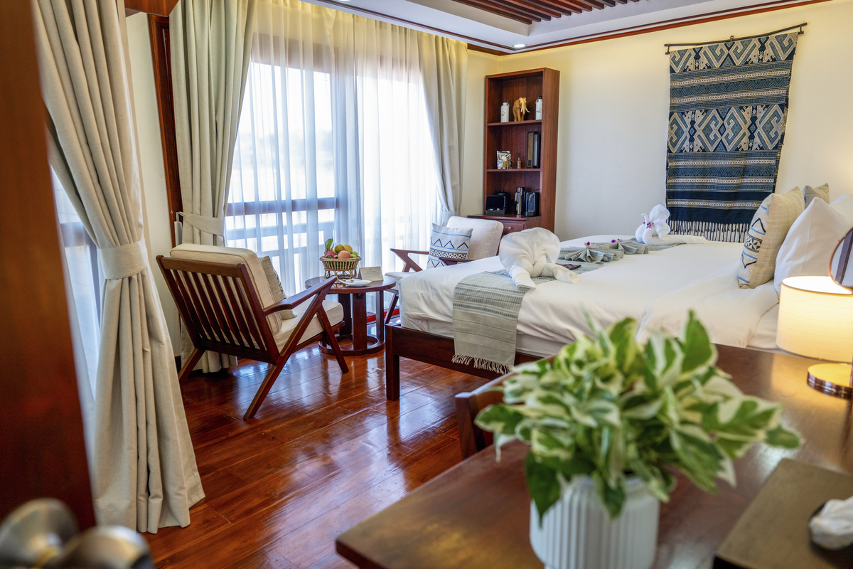 Deluxe-Kabine, Oberdeck, Privatbalkon (ca. 21 m²) - © Sabine Meeßen / www.knipsbiene.de