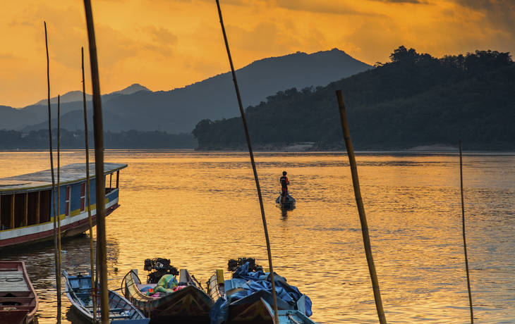 Auf dem wildromantischen Mekong bis zum Goldenen Dreieck ab Vientiane Mekong Pearl