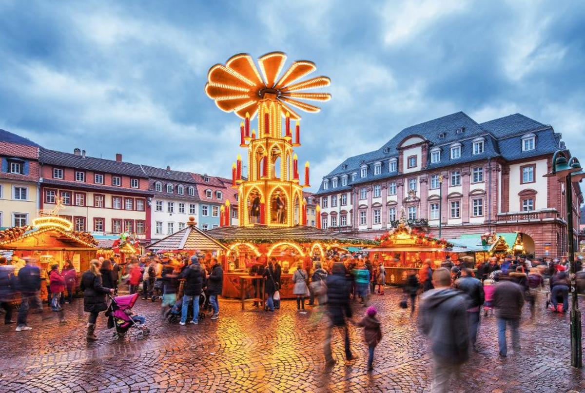 Weihnachtsmarkt in Heidelberg - © eyetronic - Fotolia