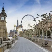 Düsseldorf im Winter