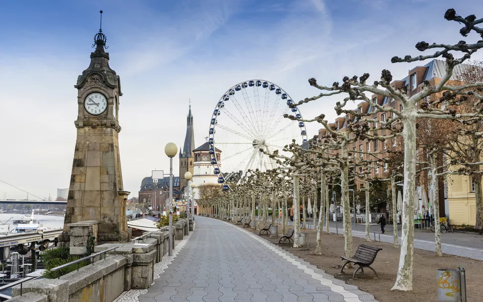 Düsseldorf im Winter - © yemets - stock.adobe.com