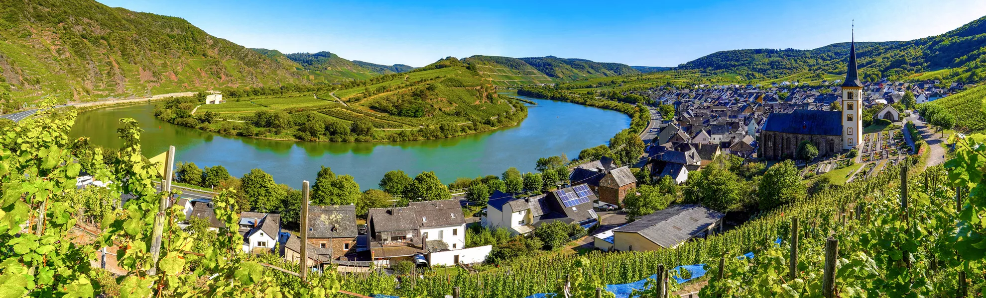 Moselschleife bei Bremm - © Comofoto - stock.adobe.com