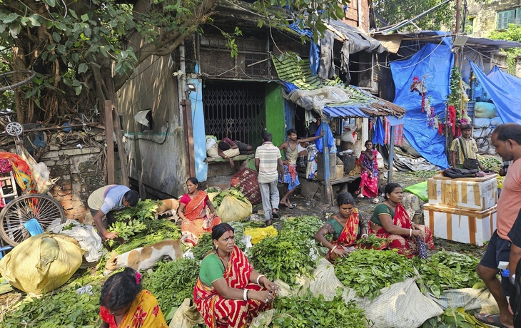 Markt in Indien