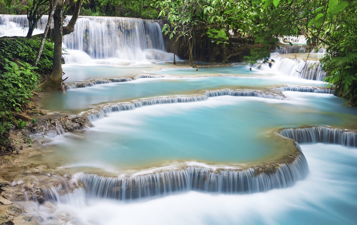 Kuang Si Wasserfälle - © preto_perola - Fotolia