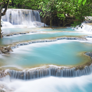 Kuang Si Wasserfälle