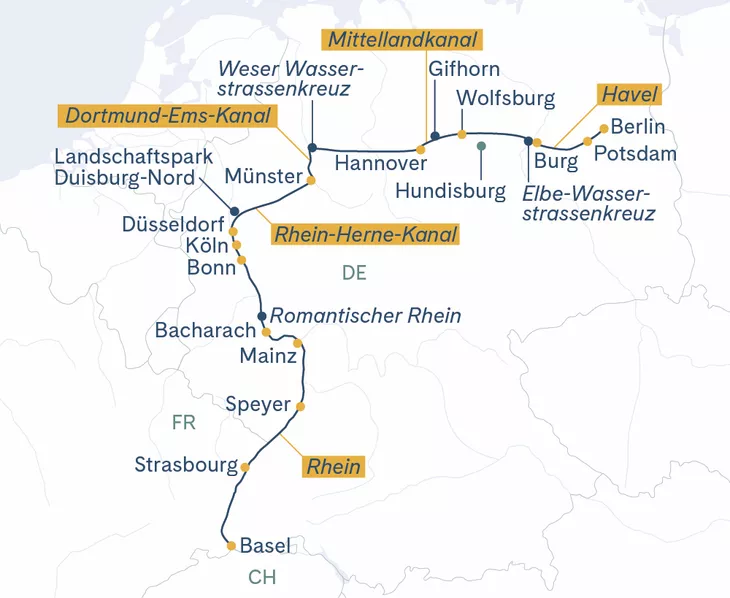 Berlin–Düsseldorf–Köln–Basel