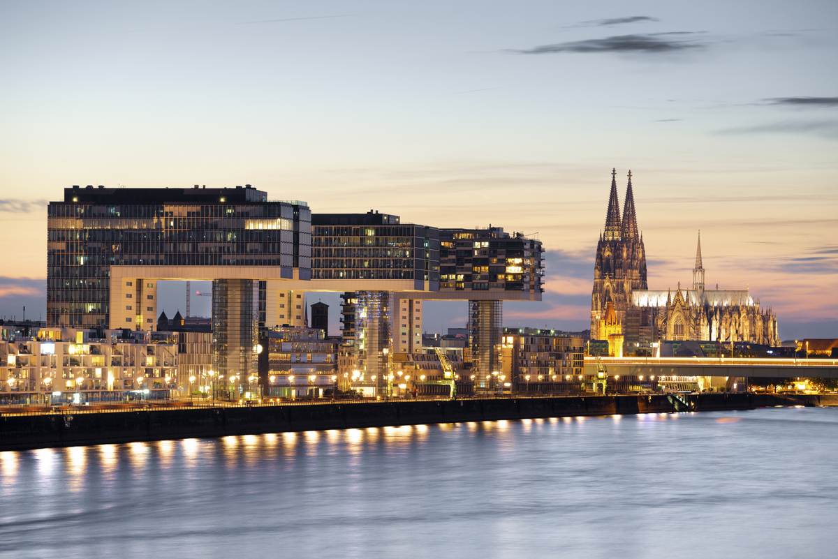 Kranhäuser am Rhein, Köln - © Francesco Carovillano