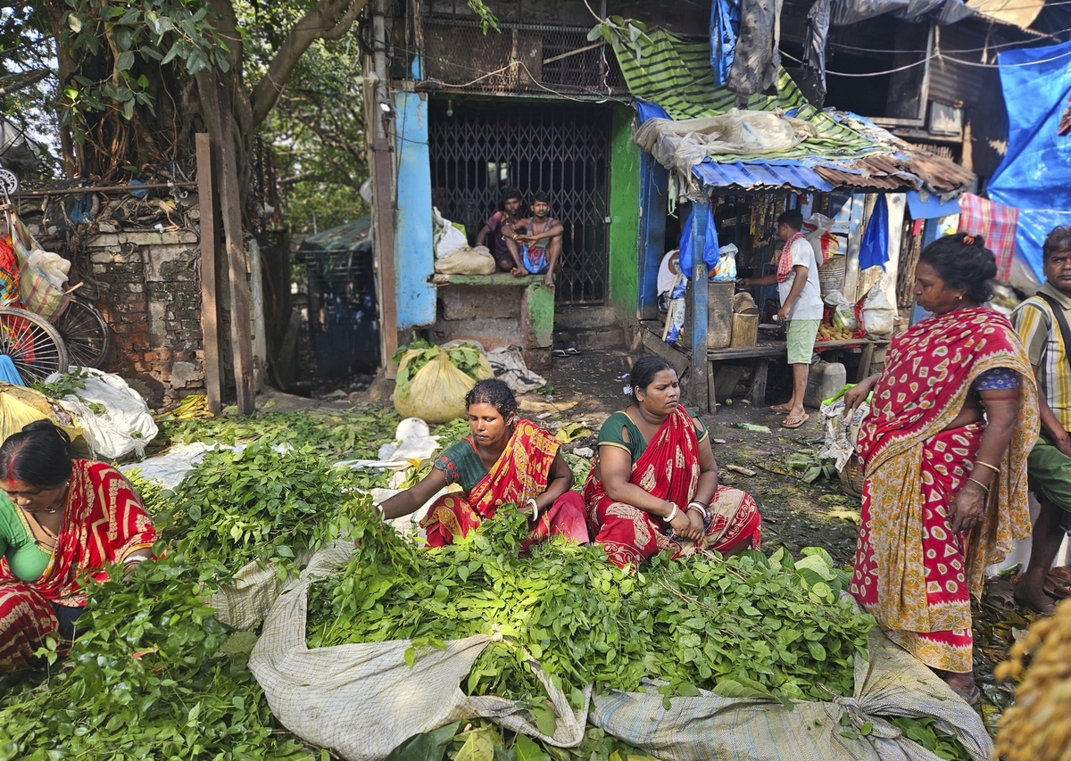 Markt in Indien