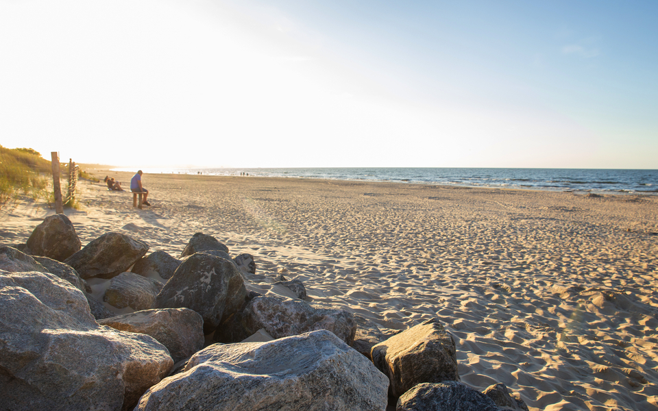 Strand Meer Swinemünde Sonnenuntergang  - © Andreas - stock.adobe.com