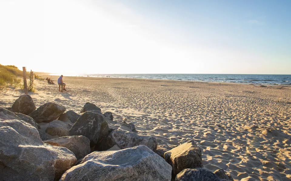 Strand Meer Swinemünde Sonnenuntergang  - © Andreas - stock.adobe.com