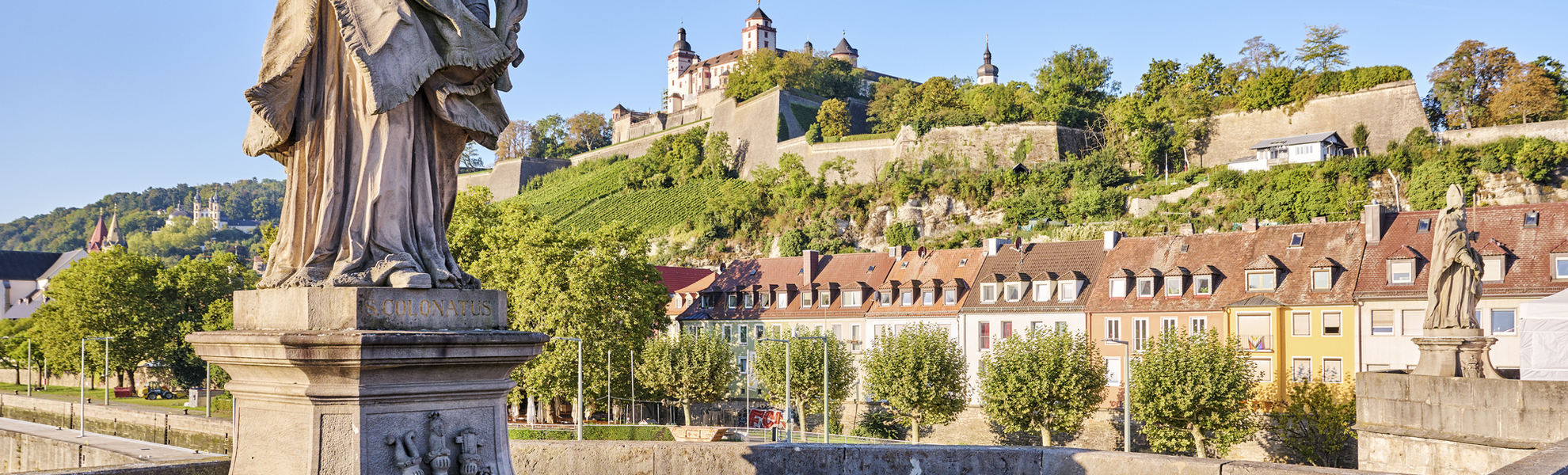 St. Colonat auf der Alten Mainbrücke, Würzburg - © (c)erlebe.bayern-Florian Trykowski