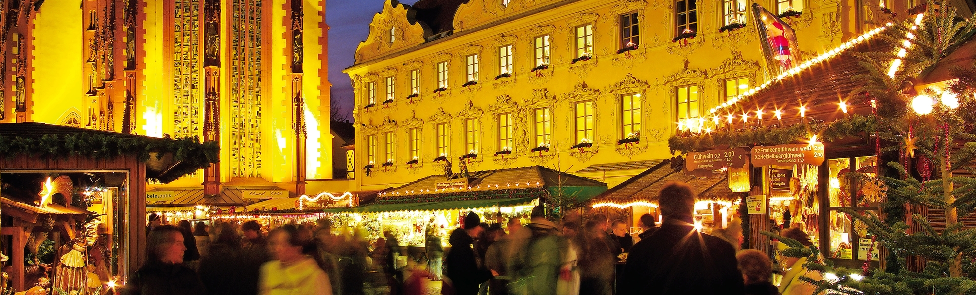 Weihnachtsmarkt in Würzburg - © Congress-Tourismus-Würzburg, Andreas Bestle