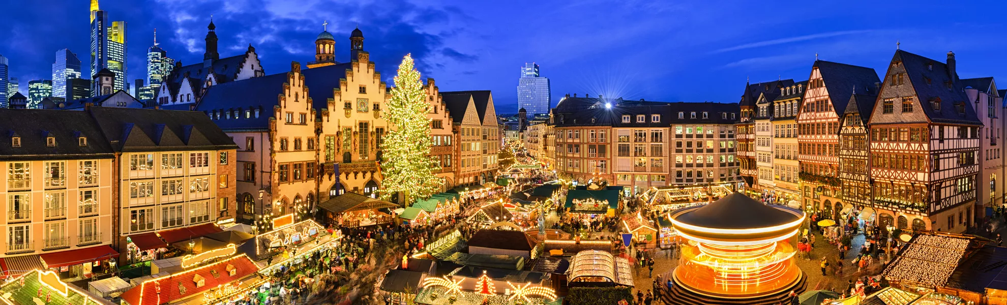 Weihnachtsmarkt in Frankfurt, Deutschland - © Michael Abid