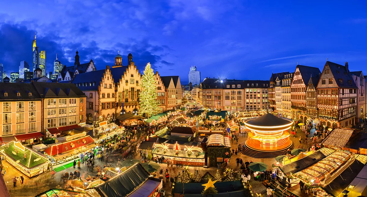 Weihnachtsmarkt in Frankfurt, Deutschland - © Michael Abid