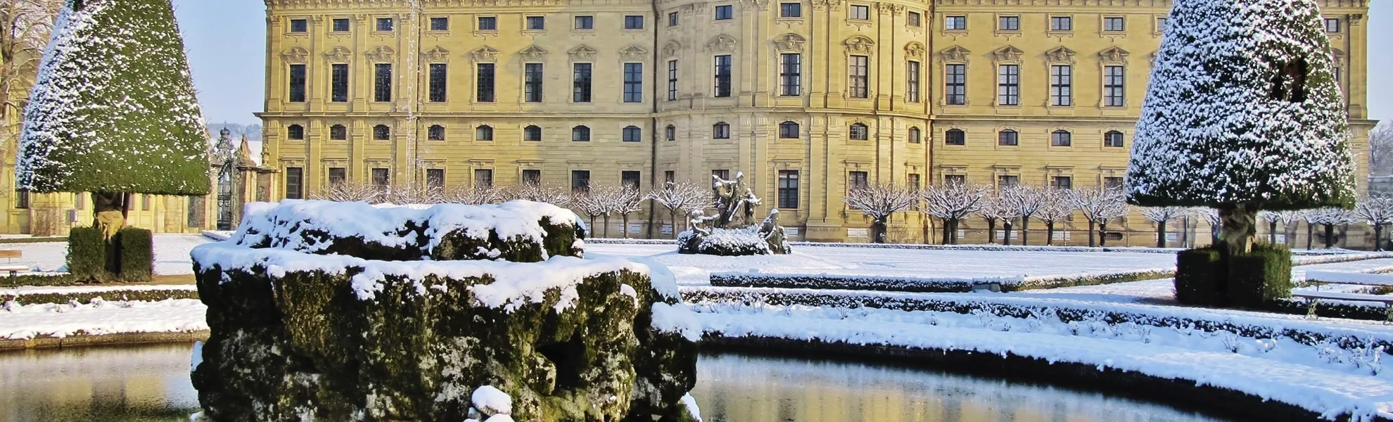 Residenz im Winterkleid, Würzburg - © franziskus46 - Fotolia