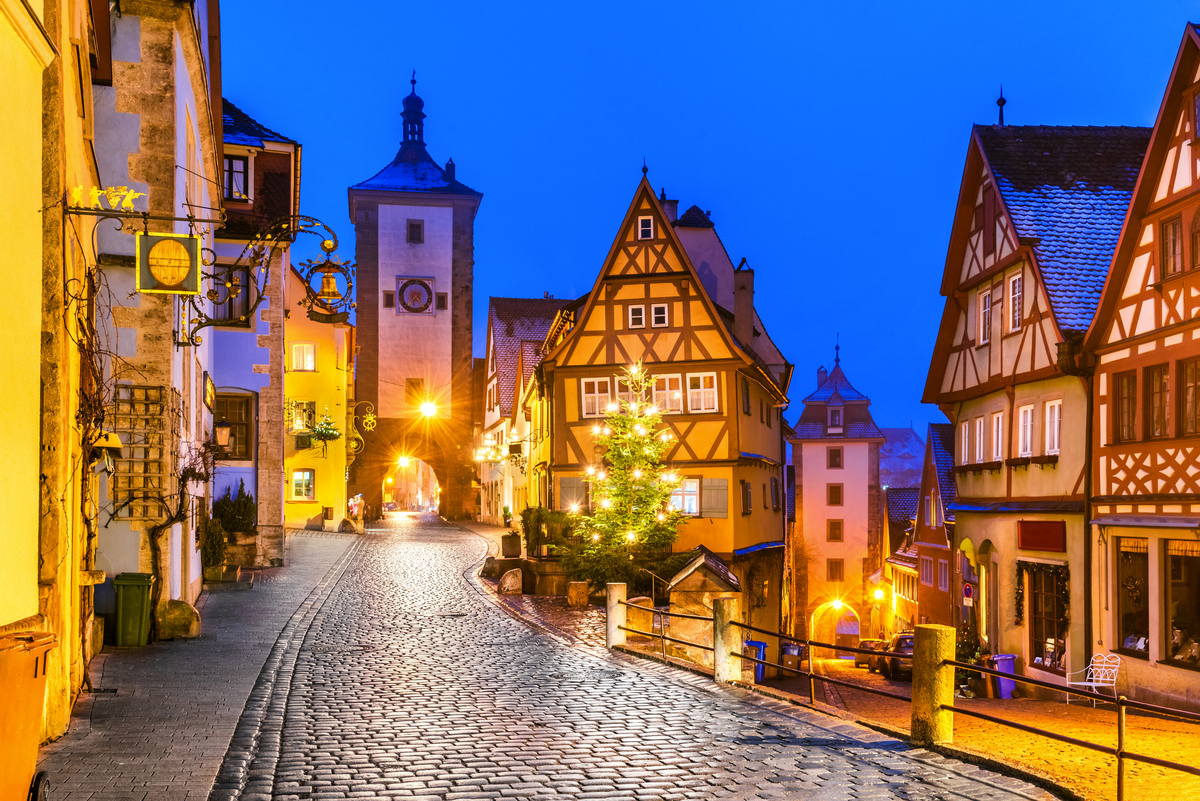 Rothenburg ob der Tauber in Bayern, Deutschland - © cge2010 - stock.adobe.com