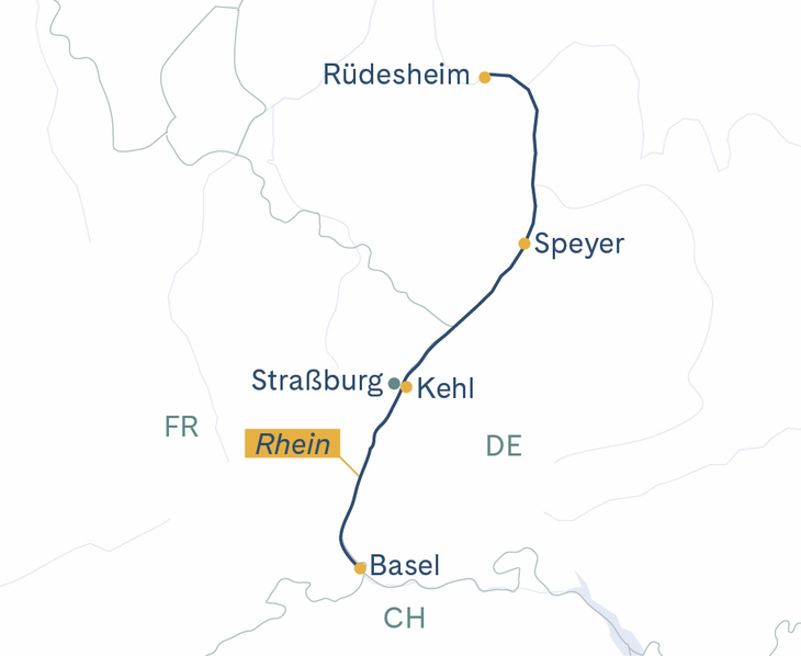 Routenplan EDEL_Basel–Rüdesheim–Basel_DE 2027
