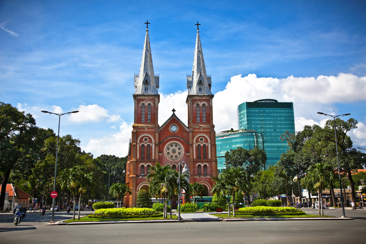 Kathedrale Notre-Dame, Saigon - © Aleksandar Todorovic - stock.adobe.com