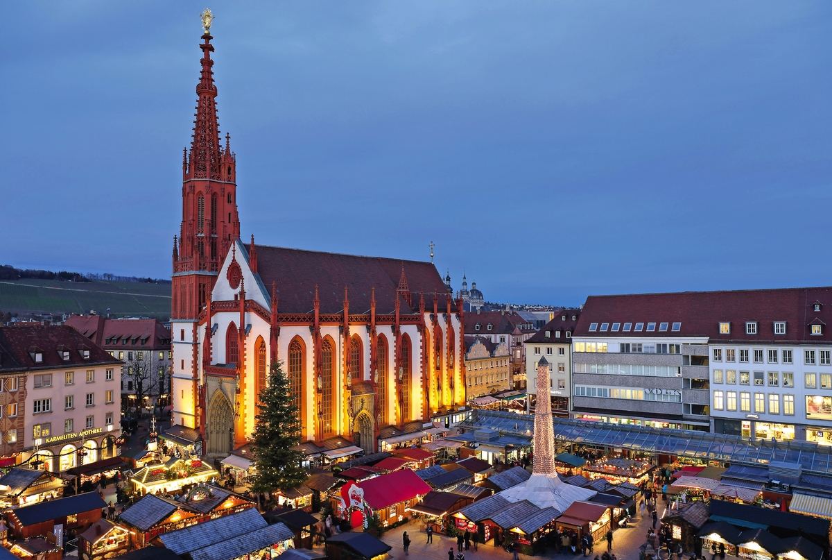 Weihnachtsmarkt in Würzburg - © Congress-Tourismus-Würzburg, Andreas Bestle