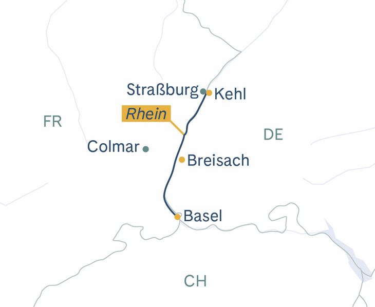 Routenplan EDEL_Basel–Strasbourg–Colmar–Basel_DE 2027