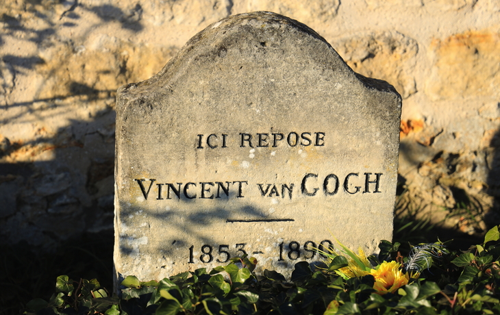 Grabstein von Vincent van Gogh in Auvers-sur-Oise - © Niall - stock.adobe.com