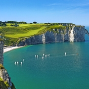 Küstenlandschaft von Étretat