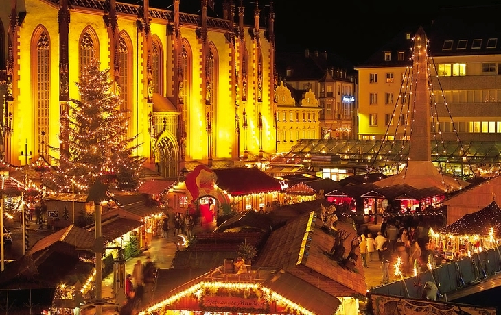 Weihnachtsmarkt in Würzburg - © Congress-Tourismus-Würzburg, Andreas Bestle