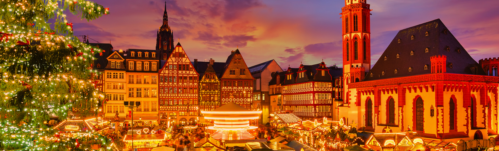 Weihnachtsmarkt in Frankfurt - © sborisov - stock.adobe.com