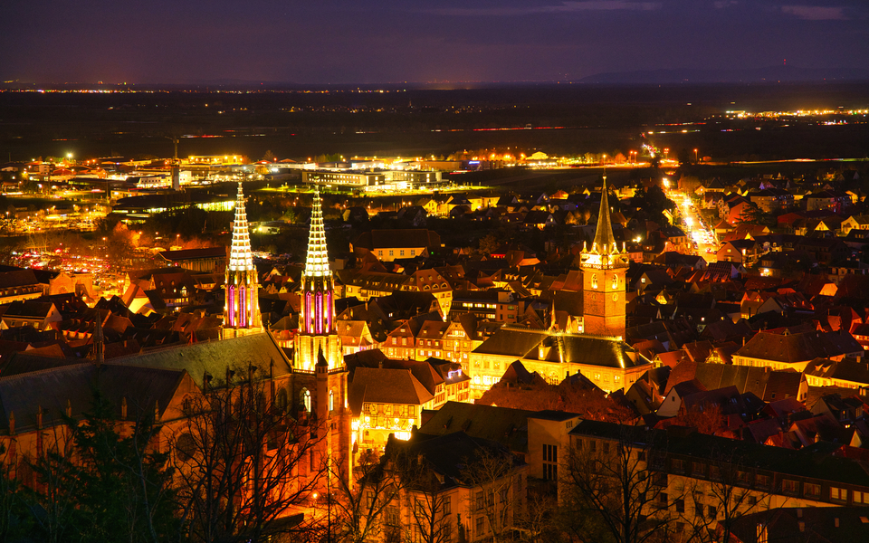 Weihnachten in Obernai im Elsass