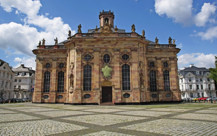 Ostfassade der Ludwigskirche in Alt-Saarbrücken - © Tourismus Zentrale Saarland