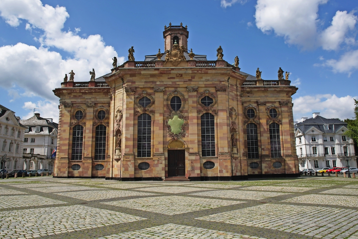 Ostfassade der Ludwigskirche in Alt-Saarbrücken - © Tourismus Zentrale Saarland