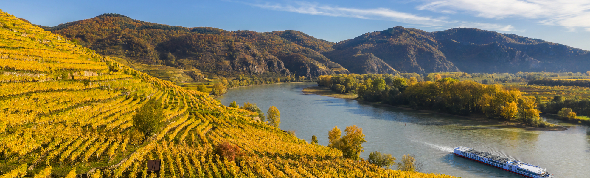 Herbstpanorama des Wachautals (Unesco-Weltkulturerbe)  - © Tomas Marek - stock.adobe.com
