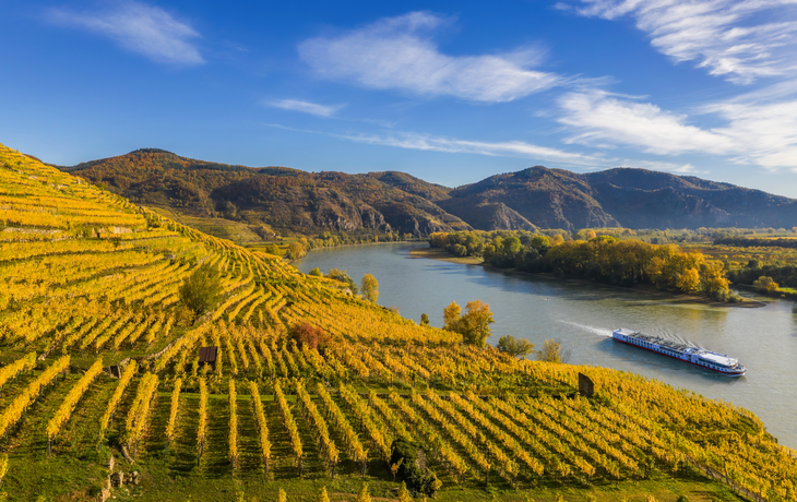 Herbstpanorama des Wachautals (Unesco-Weltkulturerbe)  - © Tomas Marek - stock.adobe.com