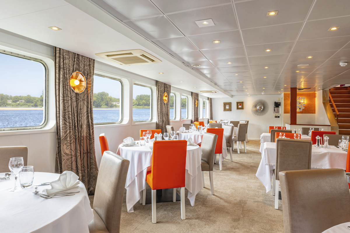 MS Loire Princesse, Restaurant - ©CroisiEurope