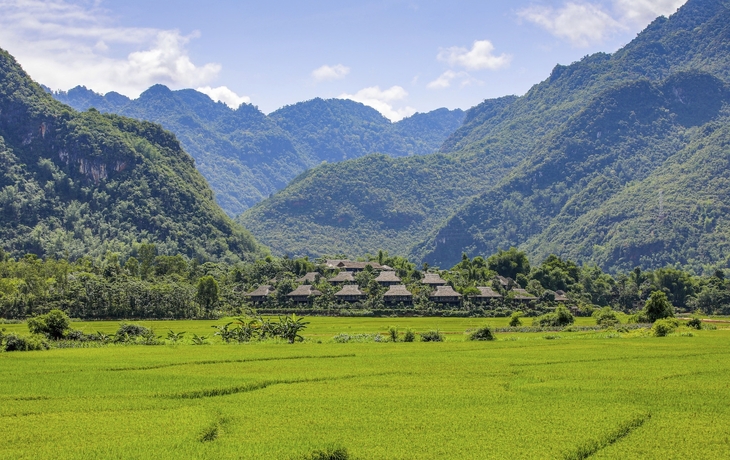 Mai Chau Ecolodge zur Green Season