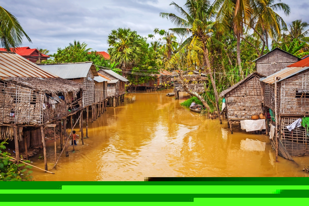 Typisches Haus auf dem Tonle Sap See, Kambodscha - © Lukasz Janyst - stock.adobe.com