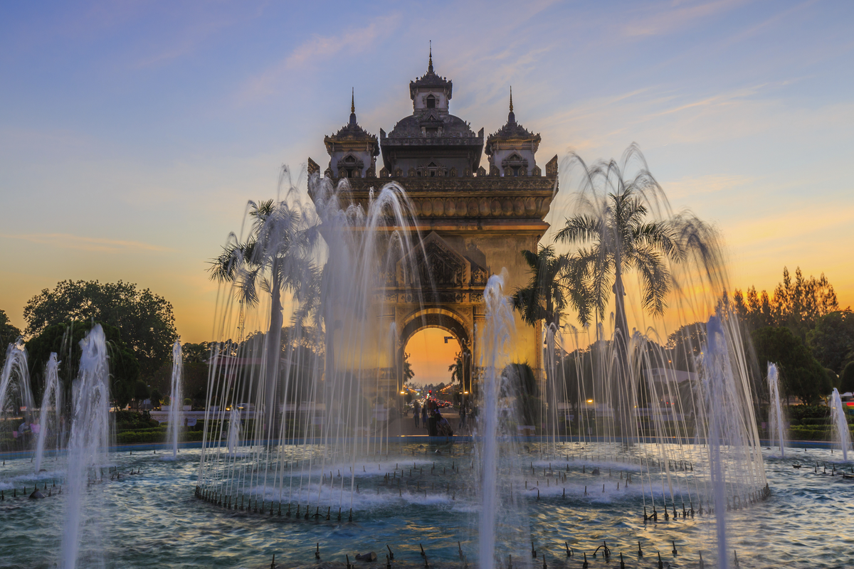Patuxai Denkmal, Vientiane - © Kalyakan - Fotolia