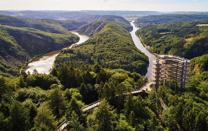 Saarschleife, Baumwipfelpfad - © vonwegener.de;Vertrag DZT