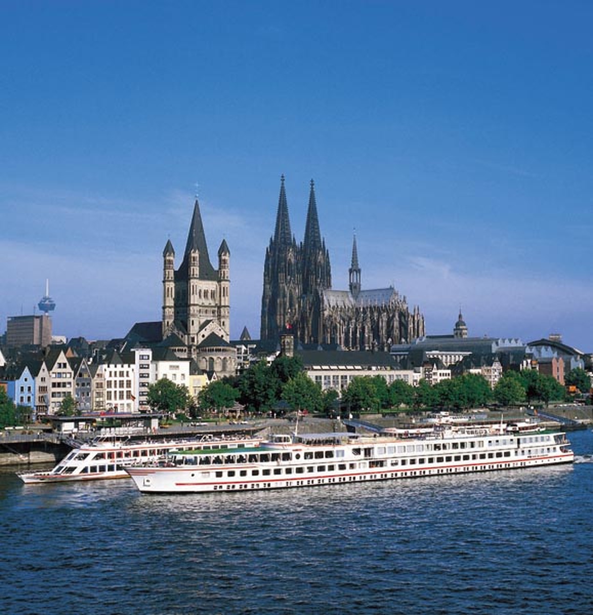 Köln mit Groß St. Martin und Dom